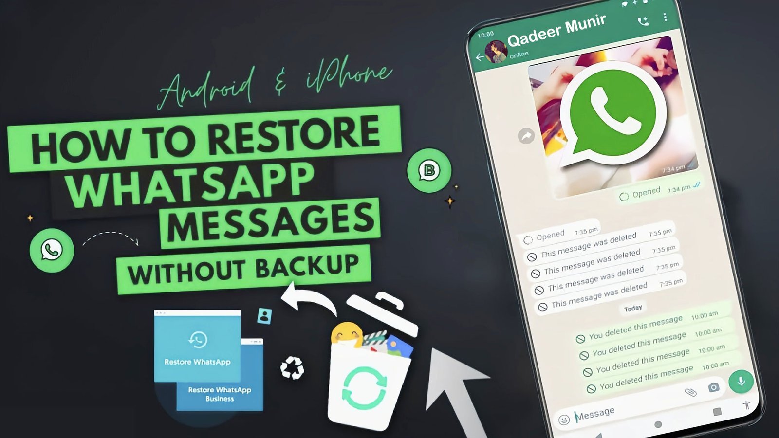 recover whatsapp messages without backup
